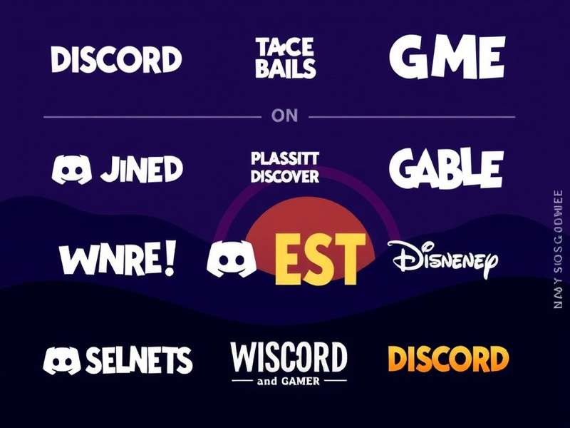 Discord chat interface with various font styles and colours