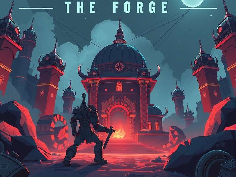 Visual example of organised Discord channels in The Forge server