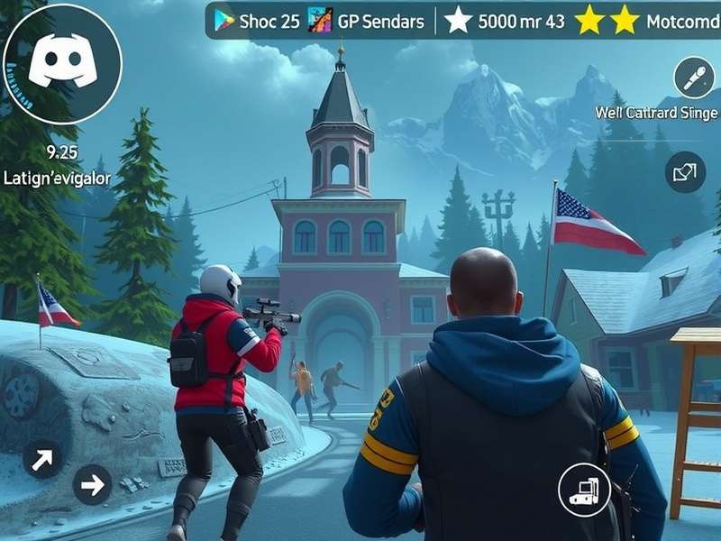 Discord desktop app interface on Windows PC showing servers and voice channels