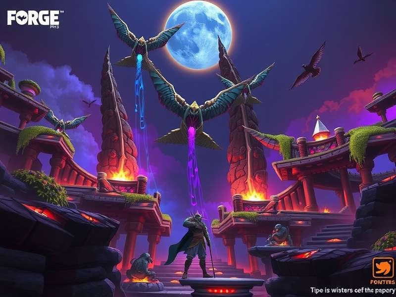 A vibrant Discord server interface showing multiple channels and active members