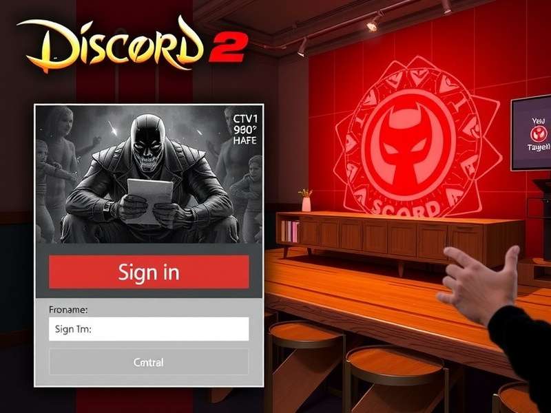 Discord Sign In interface on multiple devices showing seamless login process