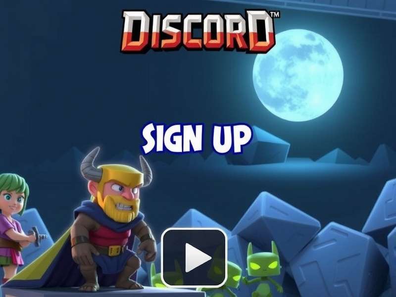 Illustration of a Discord sign up screen on multiple devices